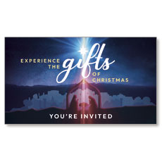 Experience the Gifts of Christmas Invite 