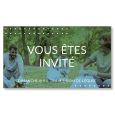 Blessing Our Community Invite - French Creole 