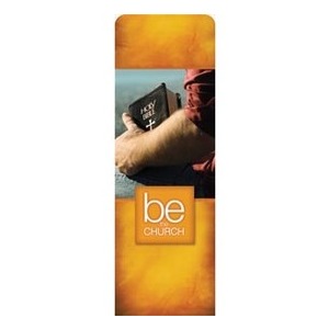 Be the Church Gold 2' x 6' Sleeve Banner