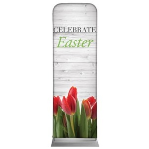 Easter Invited Wood 2' x 6' Sleeve Banner