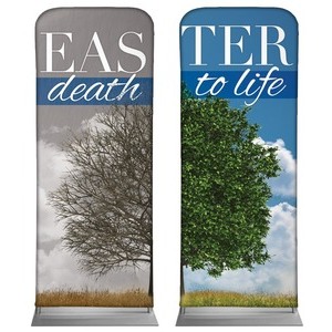 Death to Life Pair 2'7" x 6'7" Sleeve Banners