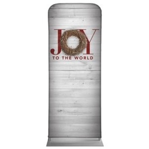 Joy Twig Wreath 2'7" x 6'7" Sleeve Banners