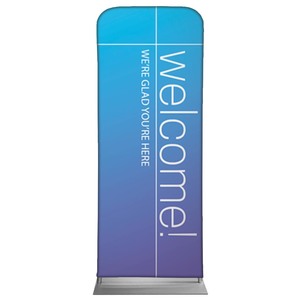 Color Wash Welcome 2'7" x 6'7" Sleeve Banners