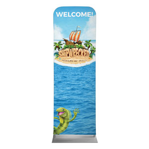 Shipwrecked Welcome 2' x 6' Sleeve Banner