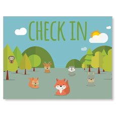 Woodland Friends Check In 