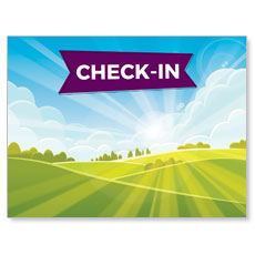 Bright Meadow Check In 