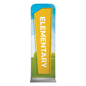 Bright Meadow Elementary 2' x 6' Sleeve Banner