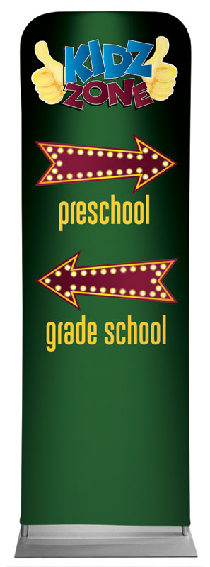 Banners, Children's Ministry, Marquee Directional, 2' x 6'
