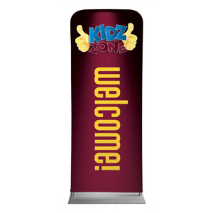 Marquee Welcome 2'7" x 6'7" Sleeve Banners