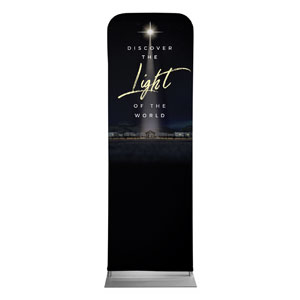 Discover Light of World 2' x 6' Sleeve Banner