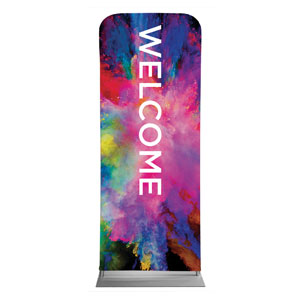 Back to Church Easter Welcome 2'7" x 6'7" Sleeve Banners
