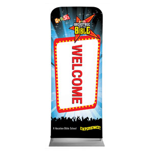 Go Fish Backstage With The Bible Welcome 2'7" x 6'7" Sleeve Banners