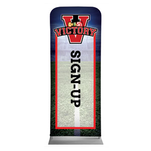Go Fish Victory Sign Up 2'7" x 6'7" Sleeve Banners