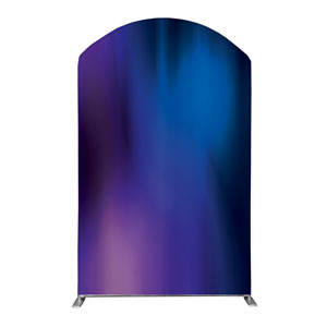Aurora Lights Backdrop 5' x 8' Curved Top Sleeve