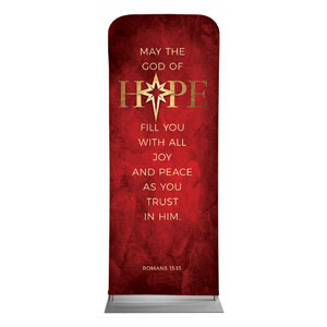 Hope Is Born Star Scripture 2'7" x 6'7" Sleeve Banners