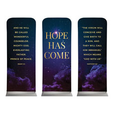 Hope Has Come Sky Triptych 