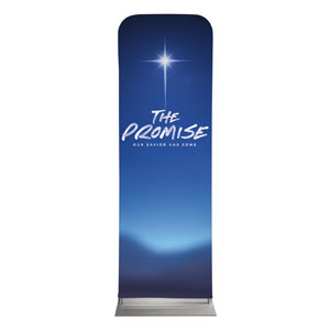 The Promise Contemporary 2' x 6' Sleeve Banner