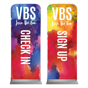 Join The Fun VBS Pair 2'7" x 6'7" Sleeve Banners