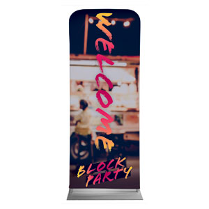 Block Party 2'7" x 6'7" Sleeve Banners