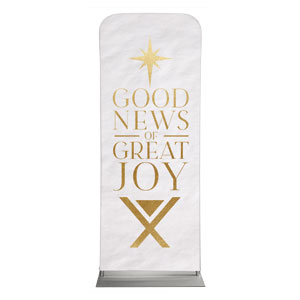 Good News of Great Joy 2'7" x 6'7" Sleeve Banners