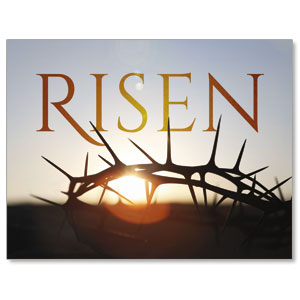 Easter Risen Crown Jumbo Banners
