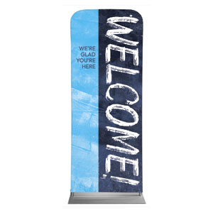 Blue Revival 2'7" x 6'7" Sleeve Banners