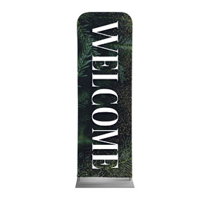 Green Pine Christmas 2' x 6' Sleeve Banner