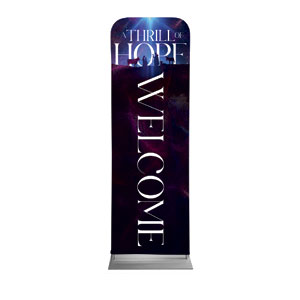 Thrill of Hope Sky 2' x 6' Sleeve Banner