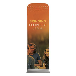 Bringing People to Jesus 2' x 6' Sleeve Banner