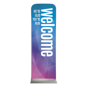 Bright Gradient 2' x 6' Sleeve Banner