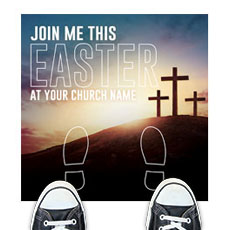 Easter Hope Outline Feet 