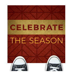 Celebrate The Season Advent Floor Stickers