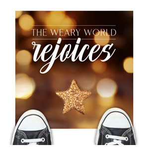 The Weary World Rejoices Floor Stickers