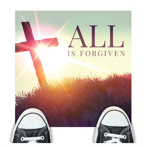 All Is Forgiven Floor Stickers