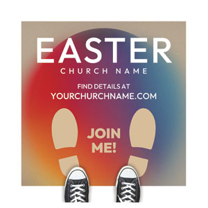 Reveal Easter Floor Stickers