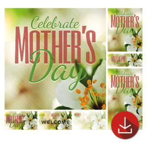 Celebrate Mother's Day Church Graphic Bundles