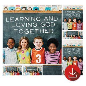 Learning Together Church Graphic Bundles