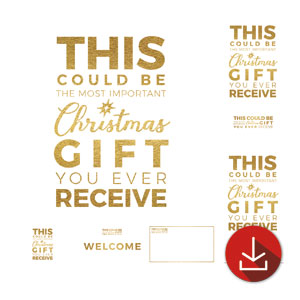 Christmas Gold Could Be Church Graphic Bundles