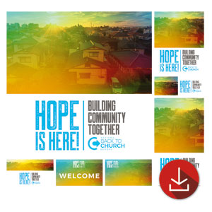 BTCS Hope is Here Sunrise Church Graphic Bundles