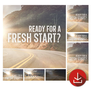 Fresh Start Road Church Graphic Bundles