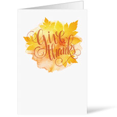 Give Thanks Leaves 