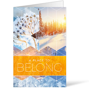 Geometric Belong Winter Bulletins 8.5 x 11