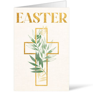 Easter Lily Cross Bulletins 8.5 x 11