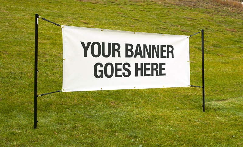 Outdoor Banner Display System