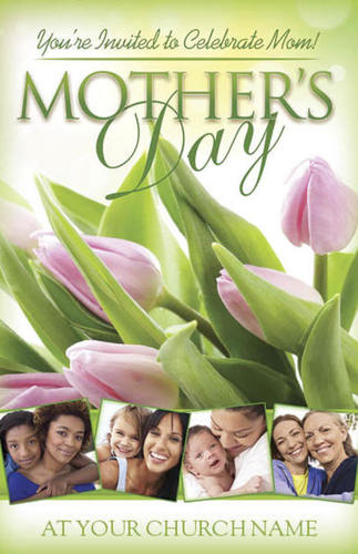 Church Postcards, Mother's Day, Celebrate Mother, 5.5 X 8.5