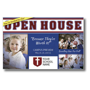 Christian School Open House 4/4 ImpactCards