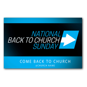 Come Back to Church BTCS 4/4 ImpactCards