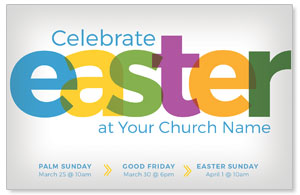 Color Bold Easter 4/4 ImpactCards
