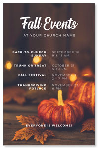 Fall Events Gold Lights 4/4 ImpactCards