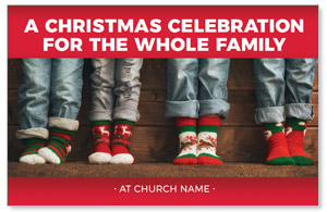 Family Christmas Socks 4/4 ImpactCards